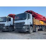 56m Used Concrete Pump Truck SYM5449THB560C-8A With Benz Chassis for sale