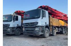 China 56m Used Concrete Pump Truck SYM5449THB560C-8A With Benz Chassis supplier
