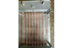 China Anodized Copper Aluminum Fin Copper Tubes Copper pipe Heat Sink 80W-200W supplier