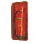 Red Plastic Fire Extinguisher Cabinet Boxes Fire Hose Reel And Extinguisher Cabinet for sale