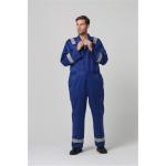 99% Cotton Arc Flash Clothing , IEC61482 Arc Proof Overalls for sale