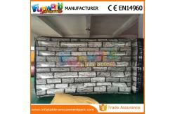 China Customized Size Waterproof Inflatable Barricade Paintball Bunker Inflatable Wall Bunker supplier