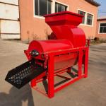 Threshing Cleanly Corn Sheller Agricultural Machinery Red Motor Tractor Mounted for sale