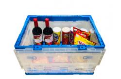 China Foldable Multifunction Collapsible Plastic Storage Bins Box With Long Life supplier