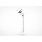 Cold Rolled Steel Ipad Kiosk Stand Freestanding Holder Powder Coated Finish