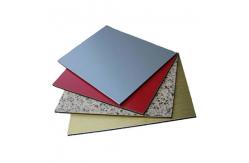 China AA3003 Marble Aluminum Composite Panel Exterior Wall Anti Static  4mm supplier