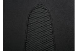 China Black Orthopedic Car Seat Cushion Memory Foam With Zippered Washable Cover supplier