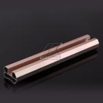 RoHS Aluminum Alloy Extrusion Profile For Cabinet Wardrobe T3 - T8 Temper for sale