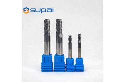 China Carbide Milling Cutters For Aluminum No Coating High Precision And Hardness supplier