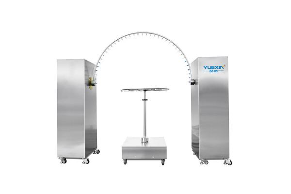 Customized R800 Mm Swing Pipe Water Spray Tester IPX3 IPX4 With Transducer
