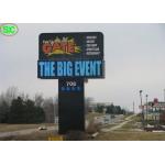 P6 outdoor waterproof advertising led display with high definition image outdoor led advertising panel for sale