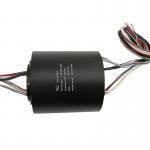 8 Circuits Through Bore Slip Ring Transferring Electricity HF And USB Signals for sale