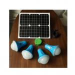 Portable Solar Home Lighting System 25W Battery 6V MultiFunction Power Station