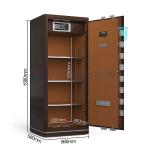 Solid Steel fireproof home safe box With Smart Fingerprint Lock And Inner Locking Box YB/N6-150 for sale