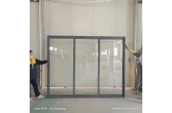 China Modern Hurricane Proof Aluminum Sliding Doors Impack Glazed Sliding Door Customizable supplier