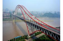 China Customized Single Lane Double Lane Steel Bridge Structure Cold Rolled supplier
