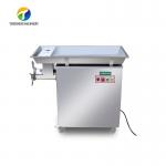 Triangle Belt Drive Meat Mincer Machine Movable Casters Sausage Stuffer