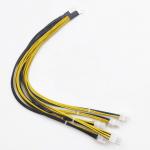 30cm 6Pin Electronics Cable Splitter Power For BTC Miner Bitcoin for sale