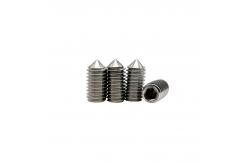 China Factory Wholesale Custom Cut Slotted Positioning Screws Slotted Tip Machine Meter Screws supplier