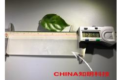 China Rectangle Square Sapphire Wafer Rough Plates For Optical Lens Industrial supplier
