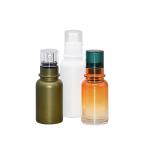 Single Layer AS Airless Cosmetic Bottles With Pump Cap 30ml 50ml for sale