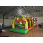 Kids inflatable bounce house with caterpillar inside hot arch modeling inflatable jump house