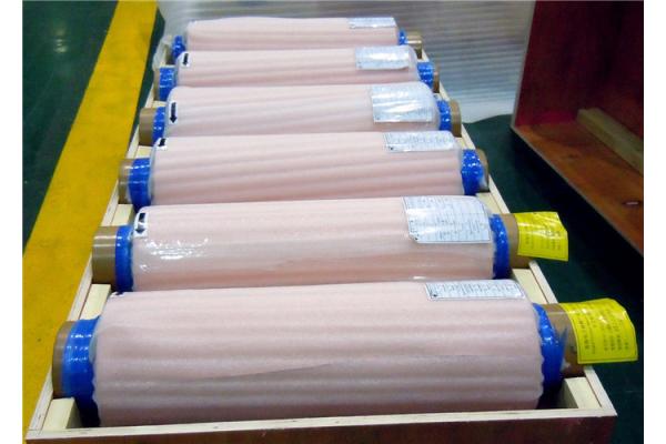 Double Shiny Side Red 7um Thin ED Copper Roll for lithium battery