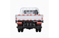 China Dongfeng Double Row Cargo Transport Truck With Fence Plate Style supplier