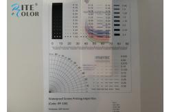 China 100mic Waterproof Transparency Inkjet Film For Positive Screen Printing supplier