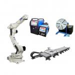 6 Axis Payload 8KG OTC FD-V8 Welding Robot Arm with  guide rails and manipulator for welding materials for sale