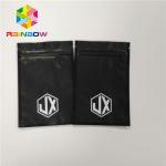 Mylar Smell Proof Foil Pouch Packaging Self Seal Plastic Bag With Resealable Zipper for sale