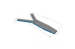 China 1000 Denier PVC Pontoon Dock Floating Inflatable Water Platform supplier