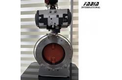 China Manual/Pneumatic/Electric Control Round Butterfly Damper Valve For Air Volume Control supplier