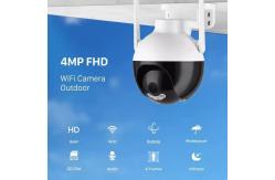 China RoHS 4MP WiFi Wireless Camera System Ultra HD PTZ With CMOS Sensor supplier