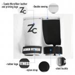 Gym fitness suede microfiber leather no hole Crossfit hand grips