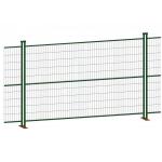 2.9 M Canada Temporary Mesh Fencing Black PVC Coated Construction Fence for sale