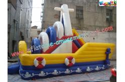 China Commercial Inflatable Pirate Slide , Inflatable Jumping Slide For Child supplier