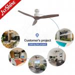 DC Ceiling Fan With Remote Control Solid Wood Blades High-Speed