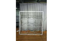China Tension Fabric Pop Up Display Backdrop Stand 3x4 For Wall Advertising Exhibition supplier