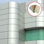 Champagne Gold Sparkle Aluminum Composite Panel Peel Strength ≥2.0N/Mm for sale