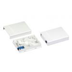 SC Fiber Optic FTTH Distribution Box Wall Mount Termination Box ABS Material for sale