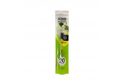 China Resealable Stand Up Zipper Bag Moisture Proof Incense Stick Pouch With Sealing Handle supplier