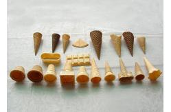 China Various Shaped Gas Ice Cream Cone Machine Pizza Cone Equipment supplier