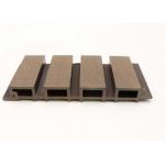 Outdoor Wood Plastic Composite Exterior Wall Cladding PVC WPC Wall Panels for sale