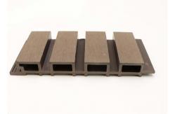 China Outdoor Wood Plastic Composite Exterior Wall Cladding PVC WPC Wall Panels supplier