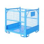 OEM Stackable Stillage Cage Welde Mild Mesh Steel Pallet Cages Collapsible for sale