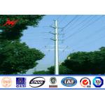 NEA Steel poles 20m Stee Utility Pole for electrical transmission for sale