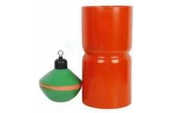 China Black / Red / Customized Rubber Slurry Pipe Stopper With High Durability supplier