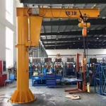 BZ Type Cantilever Jib Crane With Electric Hoist Lifting 500kg-3 Ton for sale