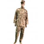ACU Military Jacket And Pants 60 Cotton 40 Polyester / Twill Fabric Military Uniform Set For Kuwait Army for sale